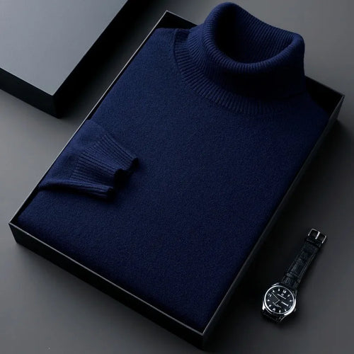 Elton™ | Maglione dolcevita in cashmere raffinato