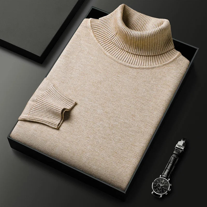 Elton™ | Maglione dolcevita in cashmere raffinato