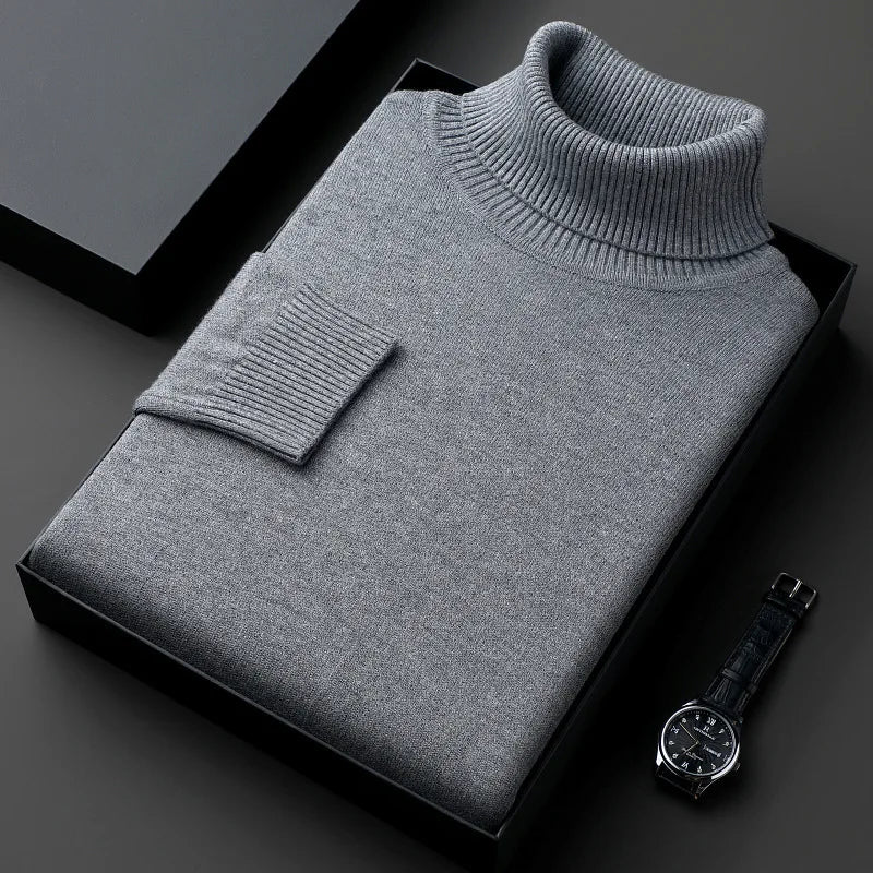 Elton™ | Maglione dolcevita in cashmere raffinato