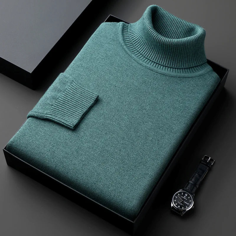 Elton™ | Maglione dolcevita in cashmere raffinato